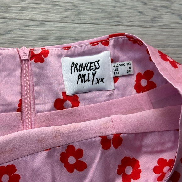Princess Polly pink olton mini skirt y2k - Picture 3 of 3